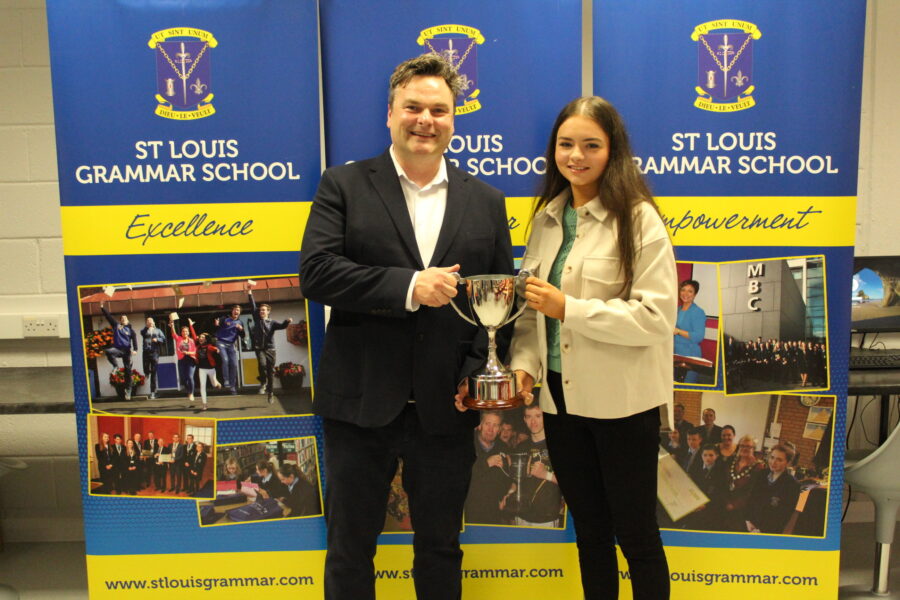 Catherine Doherty - Recpient of Drama Performance Cup